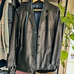 Wilson’s Leather Pelle Studio Genuine Leather Coat